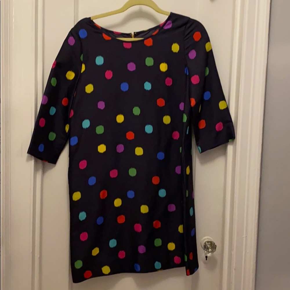 Silk polka dot Kate Spade dress